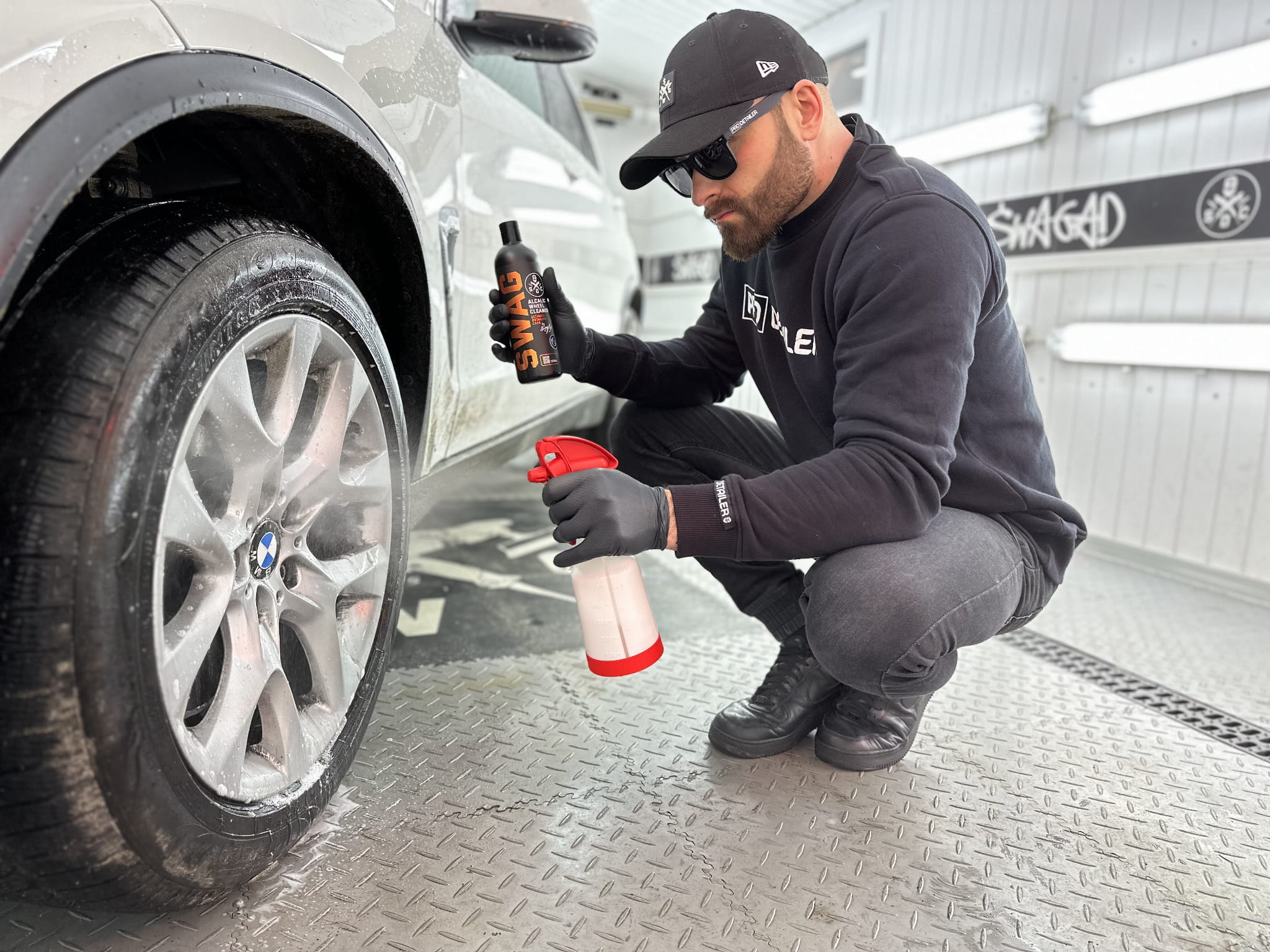 Swag ALKALINE WHEEL CLEANER CONCENTR. GEL - Gélový čistič so zásaditým pH a vysokou čistiacou silou - ( 500ml )