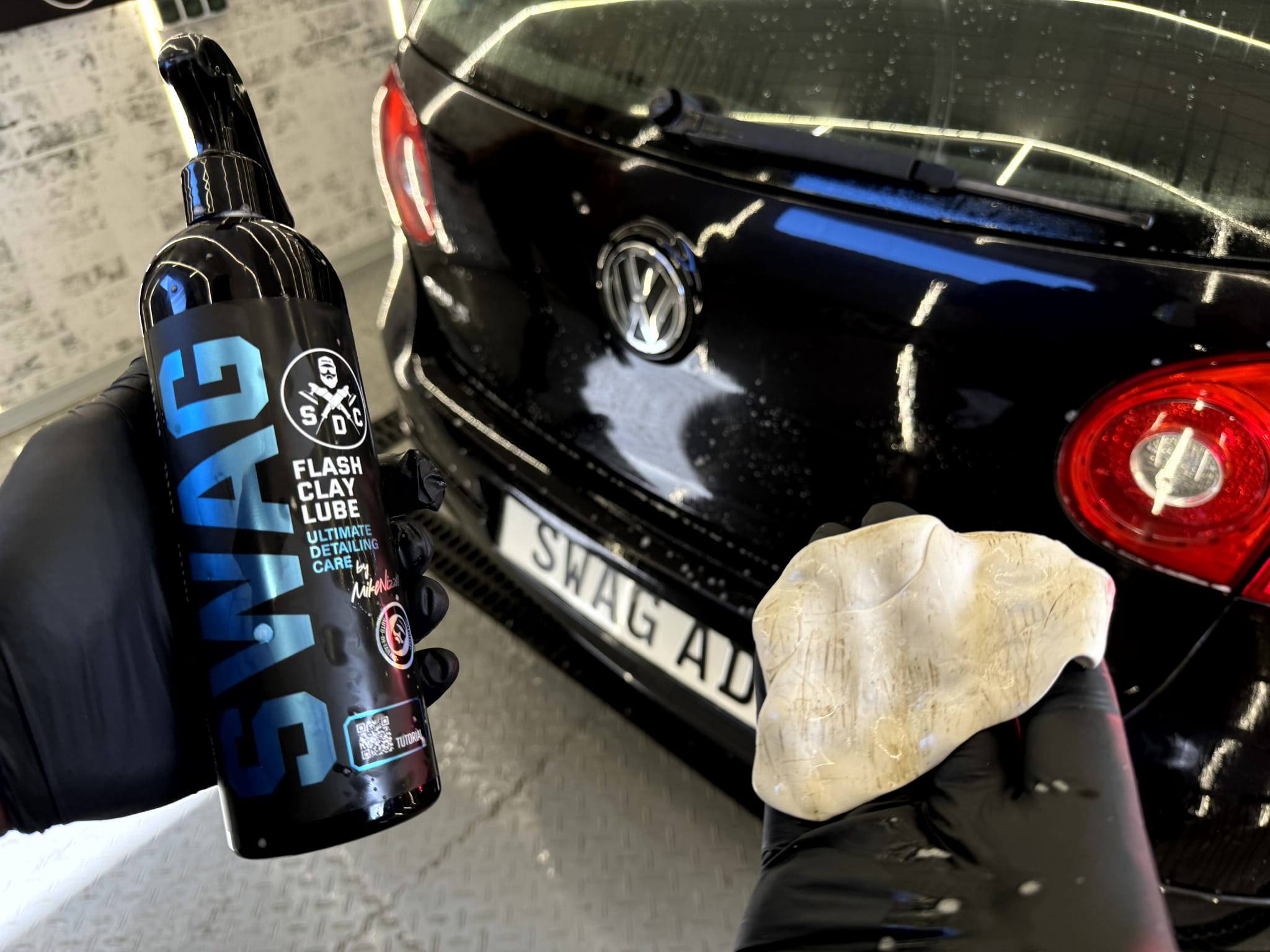 Swag FLASH CLAY LUBE - Lubrikant pod clay ( hlinu ), vytvára klzný film - ( 500ml )