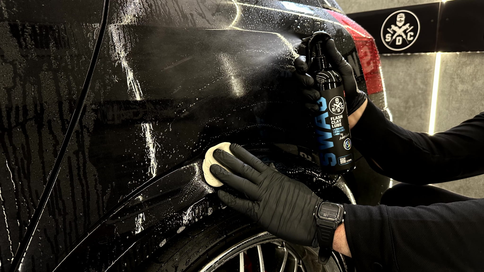 Swag FLASH CLAY LUBE - Lubrikant pod clay ( hlinu ), vytvára klzný film - ( 500ml )