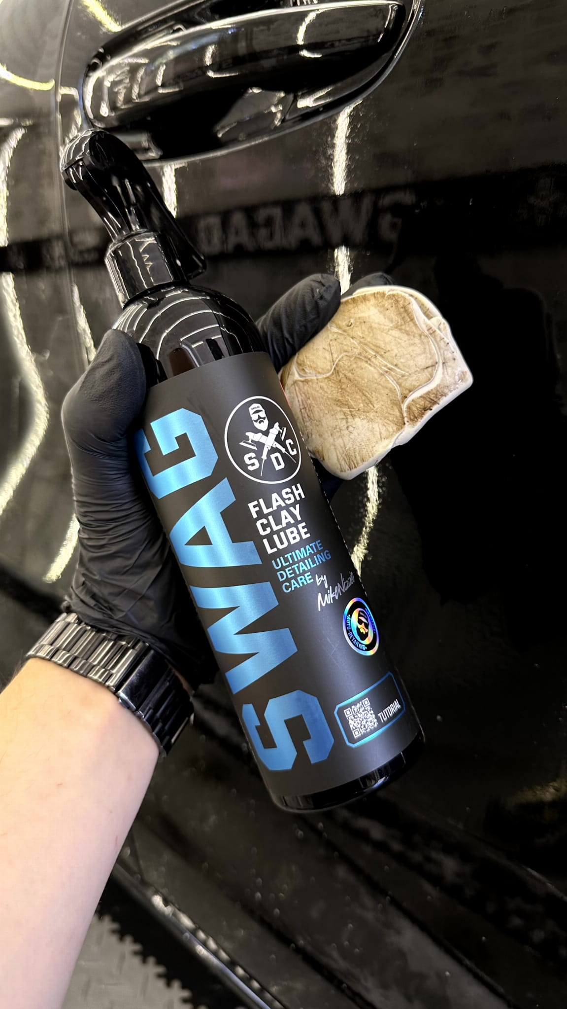 Swag FLASH CLAY LUBE - Lubrikant pod clay ( hlinu ), vytvára klzný film - ( 500ml )