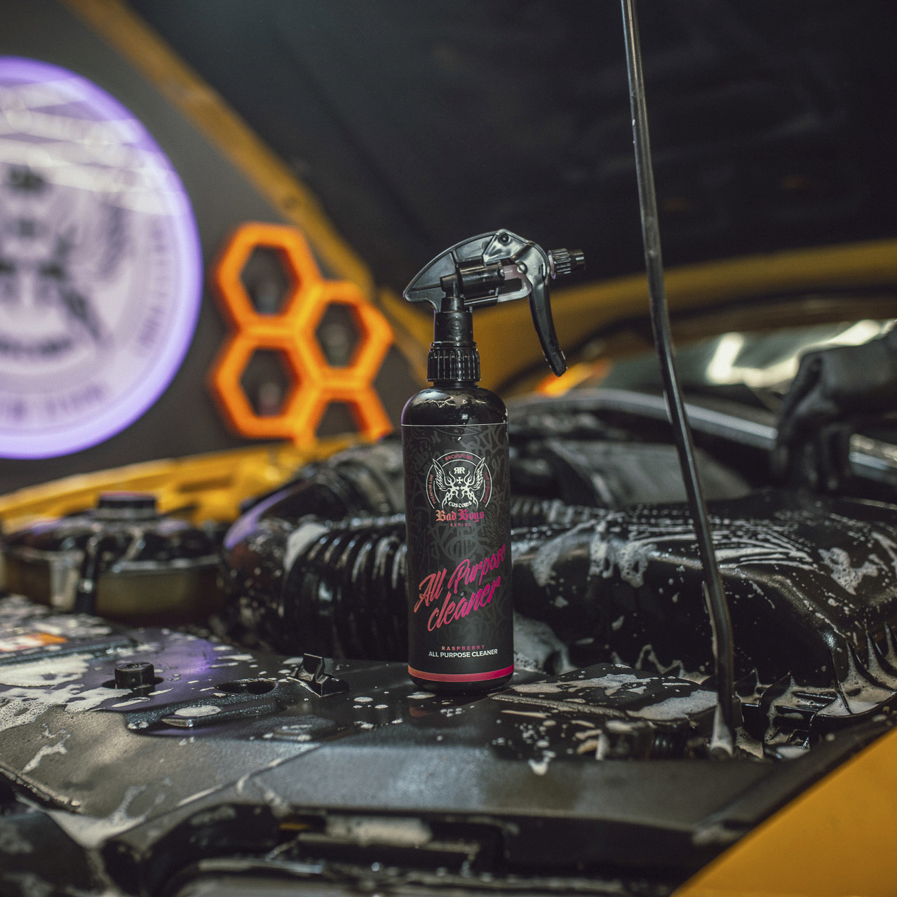 BadBoys - All Purpose Cleaner APC - Univerzálny čistič s malinovou vôňou- ( 500ml )