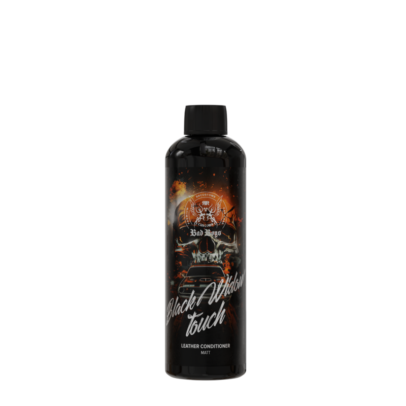 BadBoys - Black Widow Touch Leather Conditioner Matt - Matný kondicionér na kožu - ( 500ml )