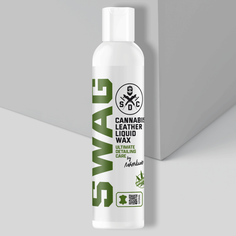 Swag CANNABIS LEATHER LIQUID WAX - Prírodný kožený vosk na čalúnenie s konopným olejom - ( 150ml )