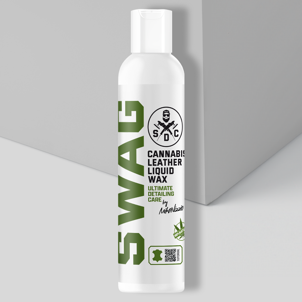 Swag CANNABIS LEATHER LIQUID WAX - Prírodný kožený vosk na čalúnenie s konopným olejom - ( 150ml )