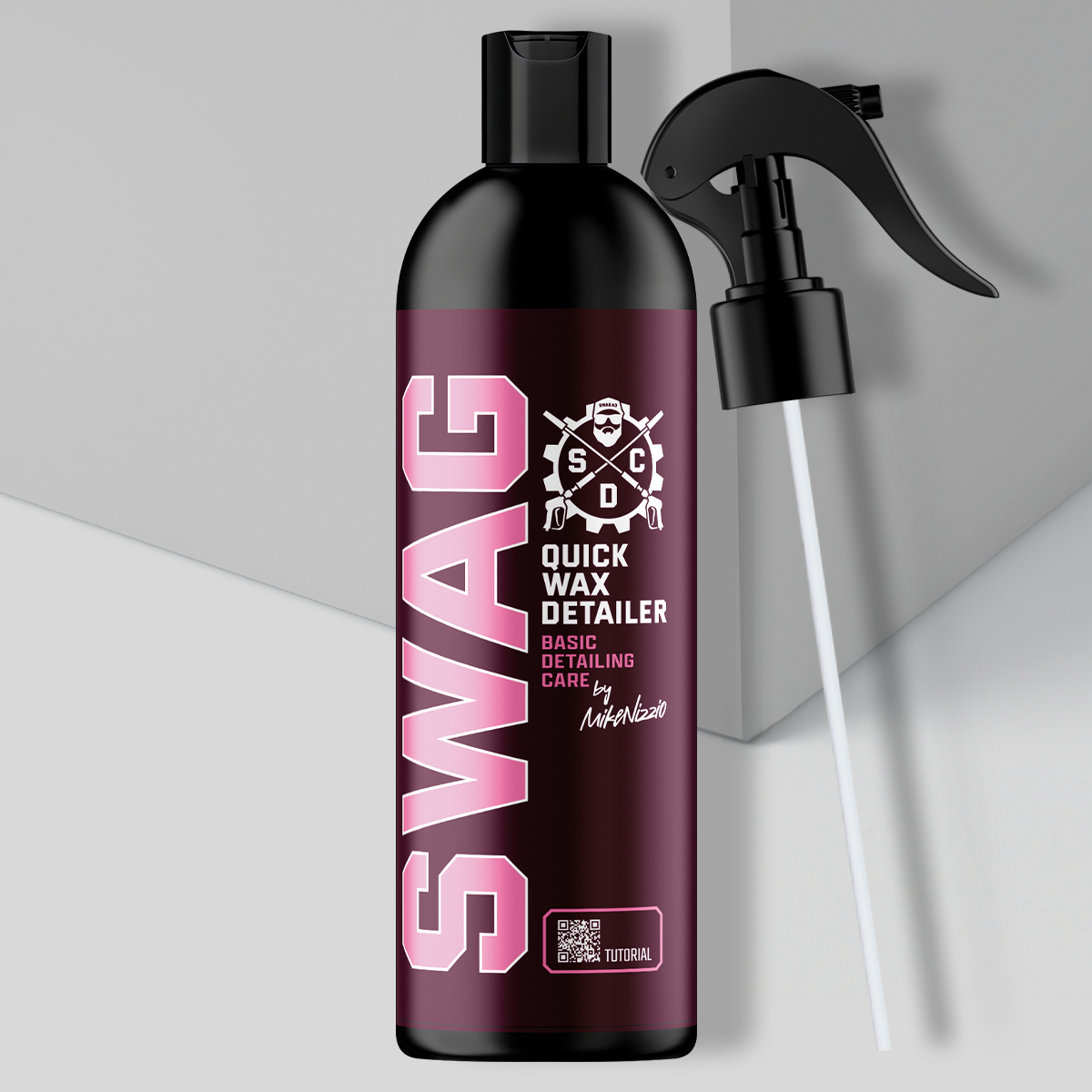 Swag BASIC QUICK WAX DETAILER - Rýchli detailer s ovocnou vôňou na ochranu natretých, kovových a plastových povrchov - ( 500 ml )