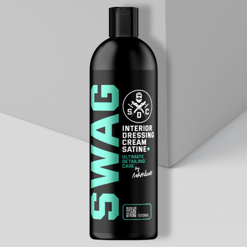 Swag INTERIOR DRESSING CREAM SATINE - Interiérový vodoodpudivý krémový prípravok na ošetrenie plastu a gumy - ( 500ml )