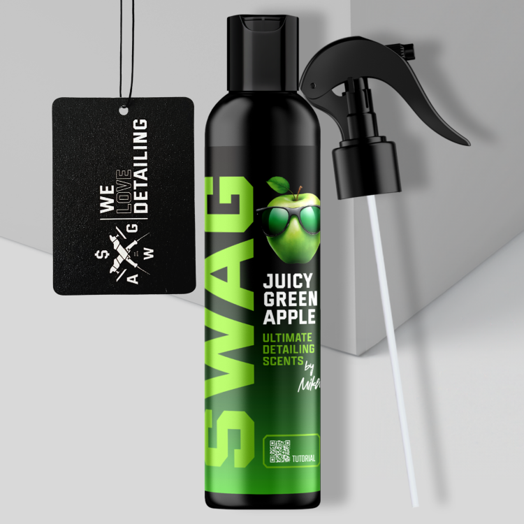 Swag JUICY GREEN APPLE V.3 – Vôňa do auta 150ml + prívesok