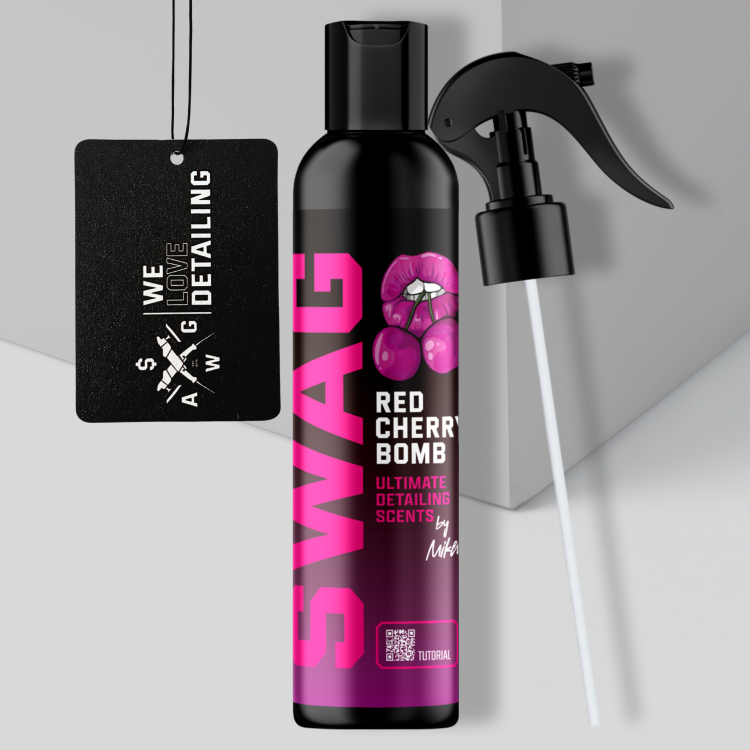 Swag - RED CHERRY BOMB V.3 – Vôňa do auta 150ml + prívesok