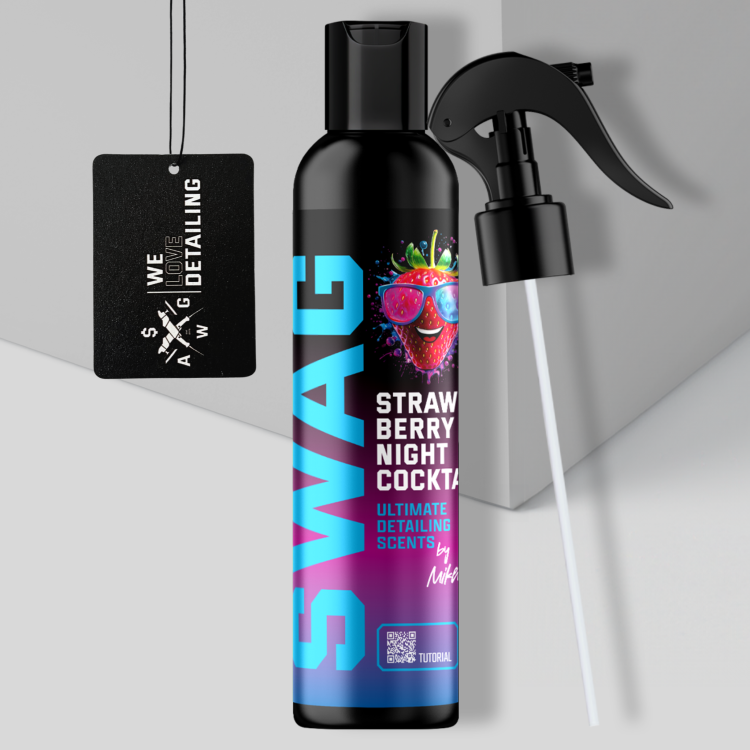 Swag - STRAWBERRY NIGHT COCKTAIL V.2 – Vôňa do auta 150ml + prívesok
