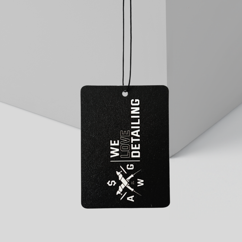 Swag Prívesok do autá bez vône- Milujeme detailing - ( 1ks )